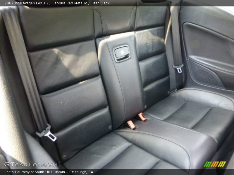 Paprika Red Metallic / Titan Black 2007 Volkswagen Eos 3.2
