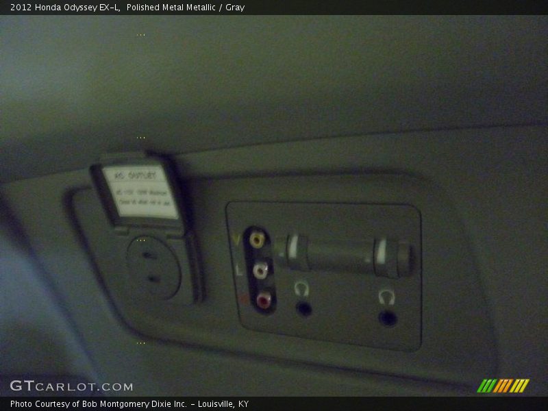 Polished Metal Metallic / Gray 2012 Honda Odyssey EX-L