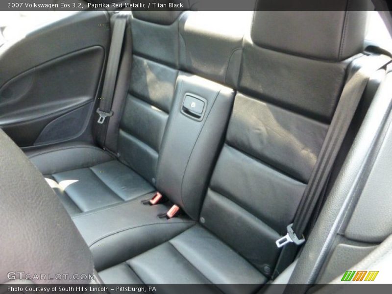 Paprika Red Metallic / Titan Black 2007 Volkswagen Eos 3.2