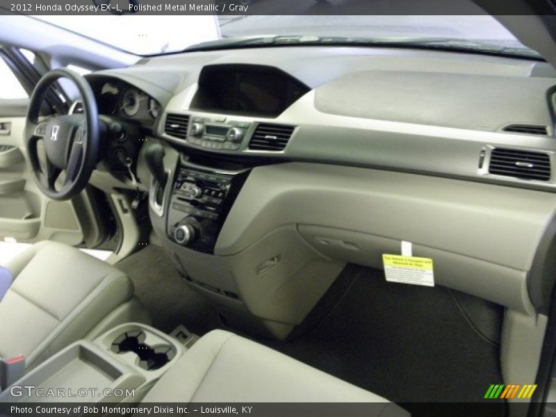 Polished Metal Metallic / Gray 2012 Honda Odyssey EX-L