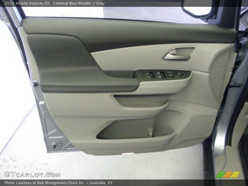 Celestial Blue Metallic / Gray 2012 Honda Odyssey EX