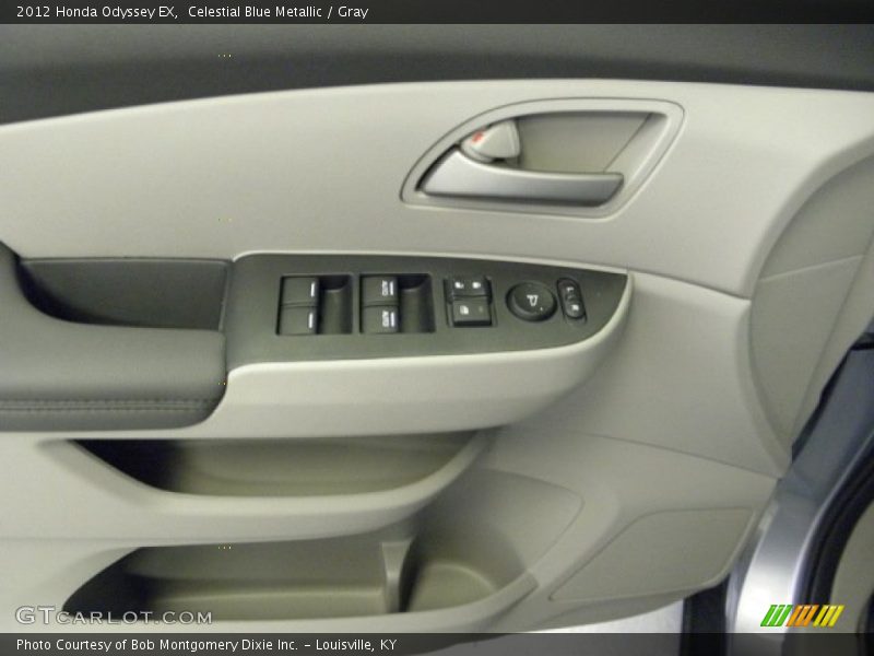 Celestial Blue Metallic / Gray 2012 Honda Odyssey EX