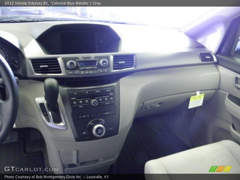Celestial Blue Metallic / Gray 2012 Honda Odyssey EX