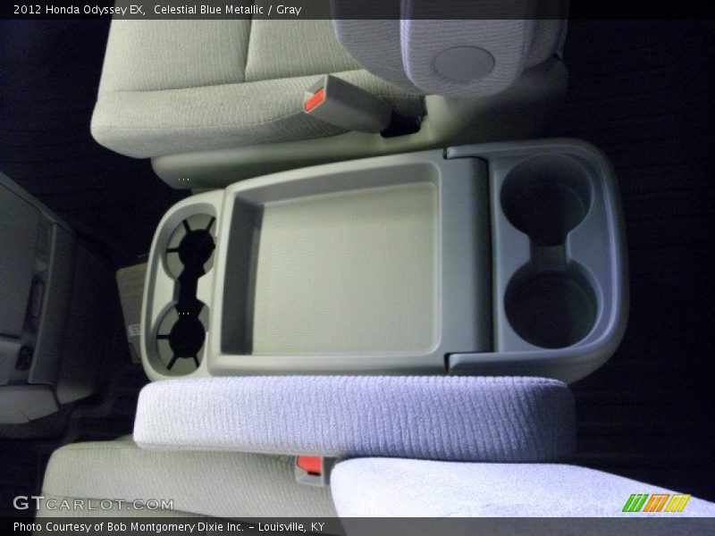 Celestial Blue Metallic / Gray 2012 Honda Odyssey EX