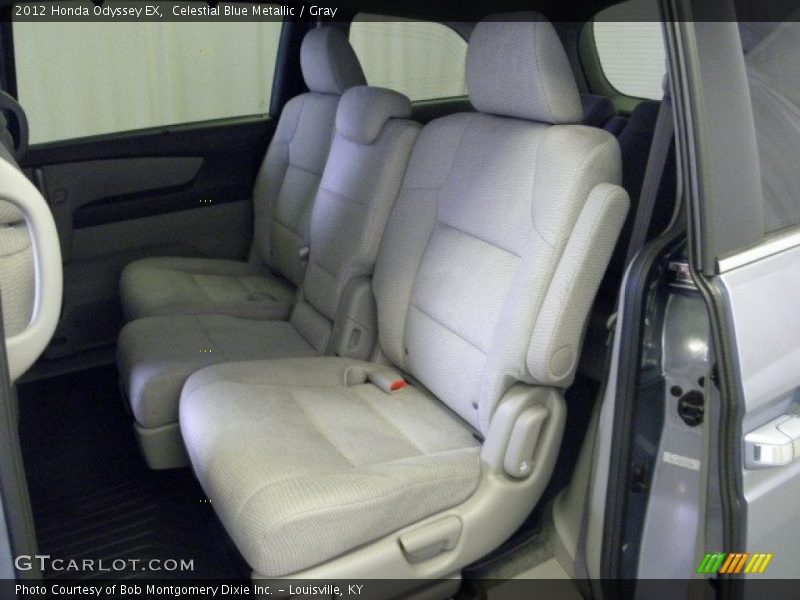 Celestial Blue Metallic / Gray 2012 Honda Odyssey EX