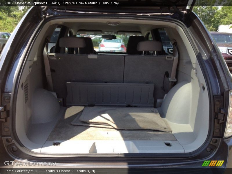 Granite Gray Metallic / Dark Gray 2007 Chevrolet Equinox LT AWD
