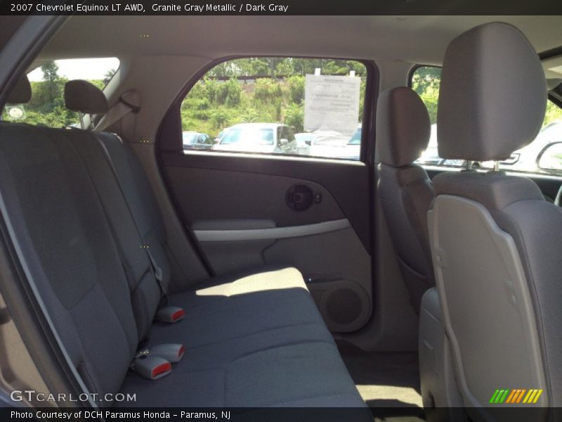 Granite Gray Metallic / Dark Gray 2007 Chevrolet Equinox LT AWD