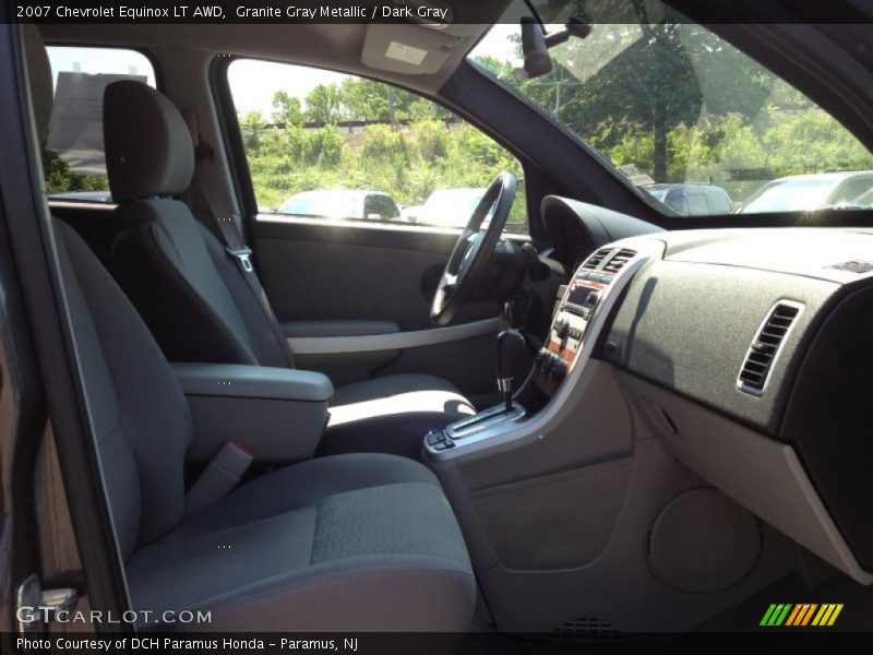 Granite Gray Metallic / Dark Gray 2007 Chevrolet Equinox LT AWD
