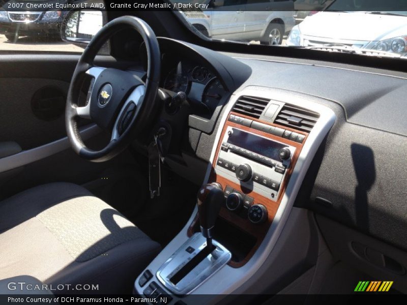 Granite Gray Metallic / Dark Gray 2007 Chevrolet Equinox LT AWD