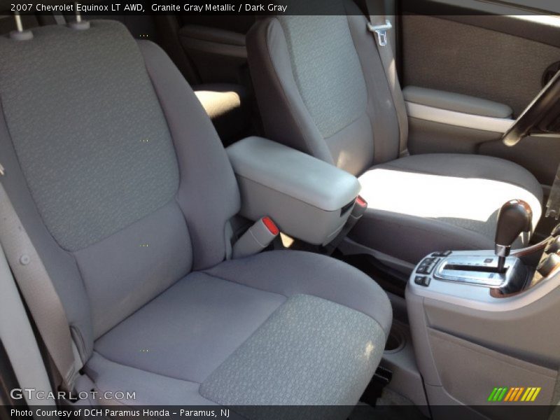 Granite Gray Metallic / Dark Gray 2007 Chevrolet Equinox LT AWD