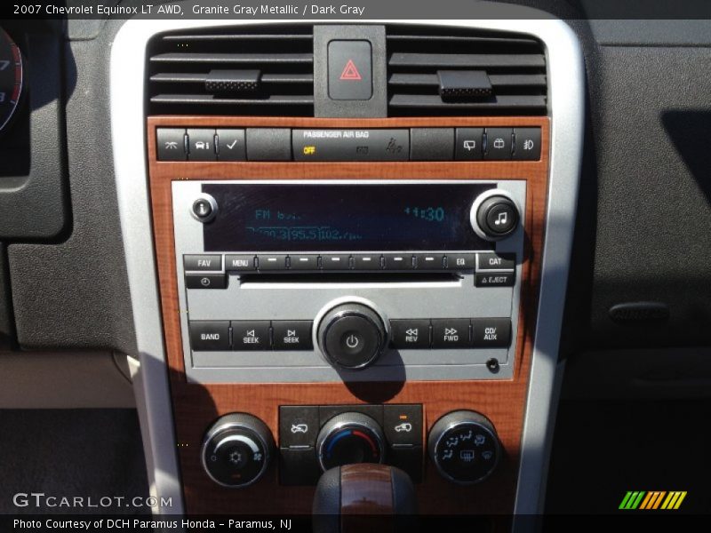 Granite Gray Metallic / Dark Gray 2007 Chevrolet Equinox LT AWD