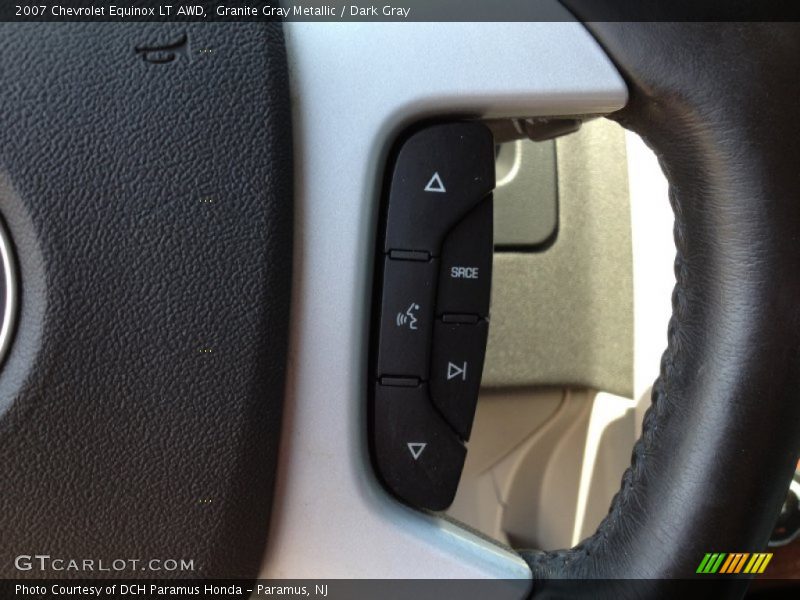 Granite Gray Metallic / Dark Gray 2007 Chevrolet Equinox LT AWD