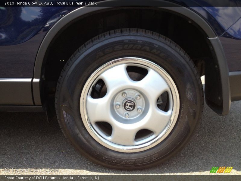 Royal Blue Pearl / Black 2010 Honda CR-V LX AWD