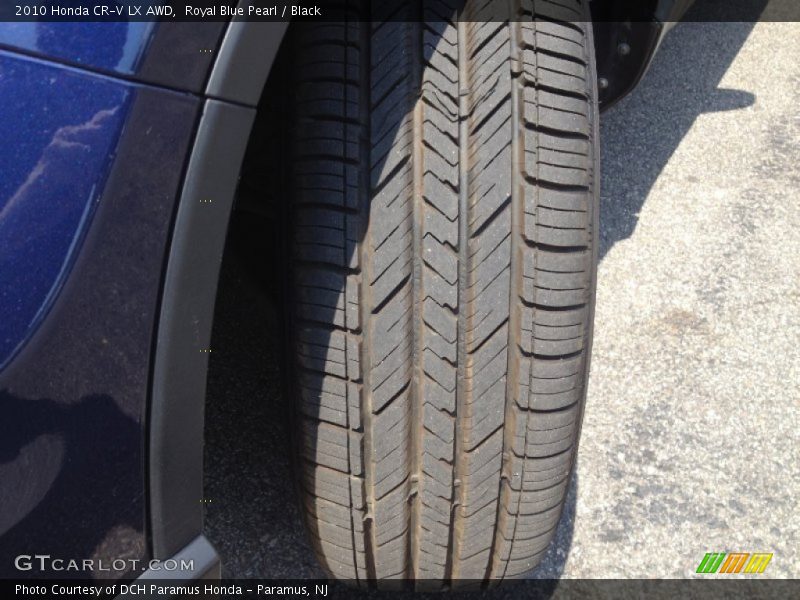 Royal Blue Pearl / Black 2010 Honda CR-V LX AWD