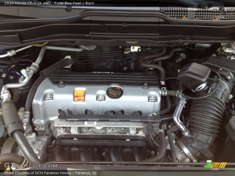 Royal Blue Pearl / Black 2010 Honda CR-V LX AWD