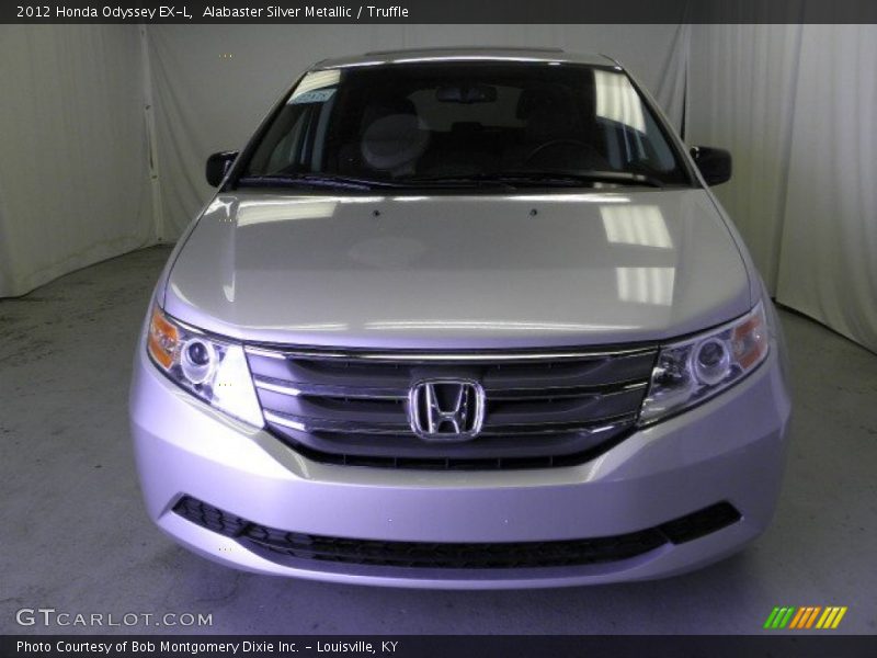 Alabaster Silver Metallic / Truffle 2012 Honda Odyssey EX-L