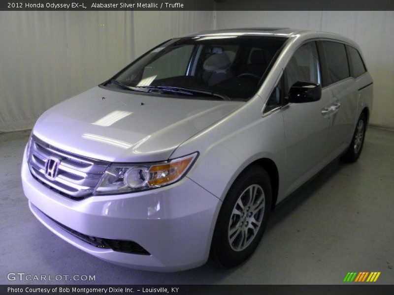 Alabaster Silver Metallic / Truffle 2012 Honda Odyssey EX-L