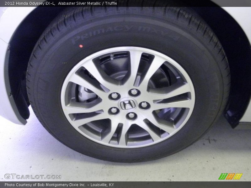 Alabaster Silver Metallic / Truffle 2012 Honda Odyssey EX-L
