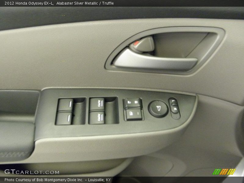 Alabaster Silver Metallic / Truffle 2012 Honda Odyssey EX-L