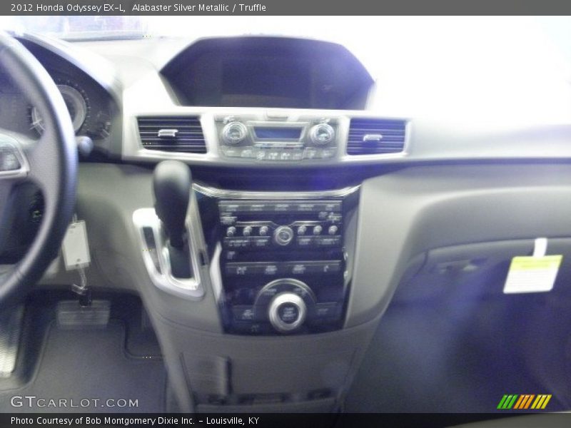 Alabaster Silver Metallic / Truffle 2012 Honda Odyssey EX-L