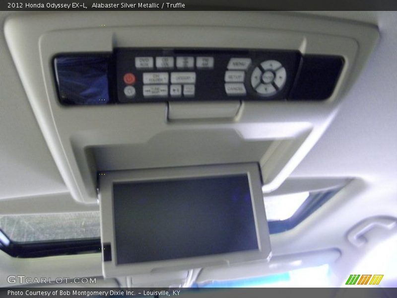 Alabaster Silver Metallic / Truffle 2012 Honda Odyssey EX-L