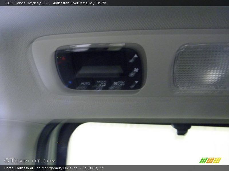 Alabaster Silver Metallic / Truffle 2012 Honda Odyssey EX-L