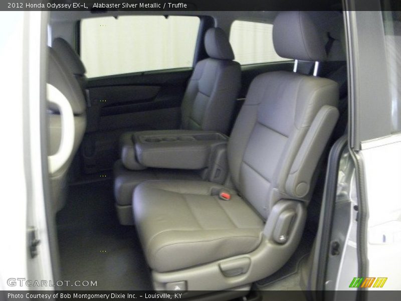 Alabaster Silver Metallic / Truffle 2012 Honda Odyssey EX-L