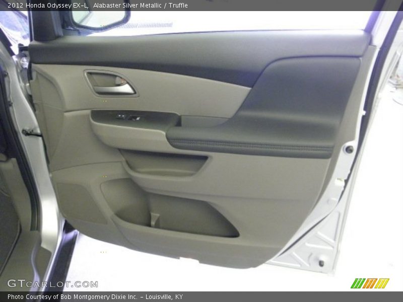 Alabaster Silver Metallic / Truffle 2012 Honda Odyssey EX-L