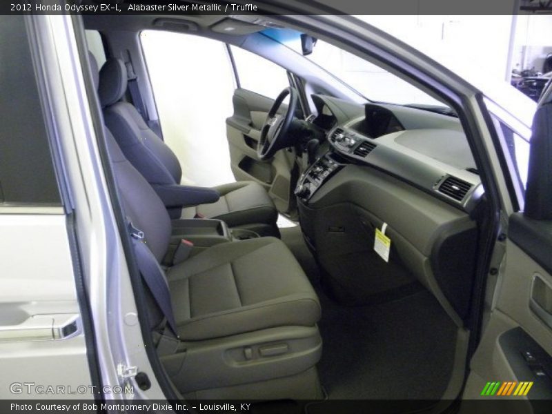 Alabaster Silver Metallic / Truffle 2012 Honda Odyssey EX-L