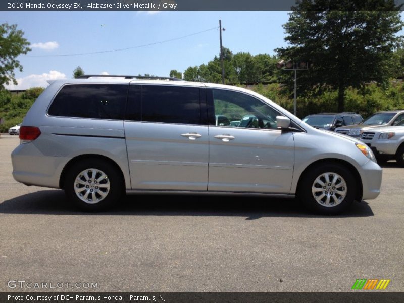 Alabaster Silver Metallic / Gray 2010 Honda Odyssey EX