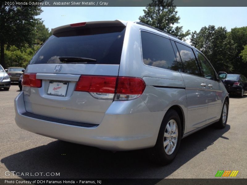 Alabaster Silver Metallic / Gray 2010 Honda Odyssey EX