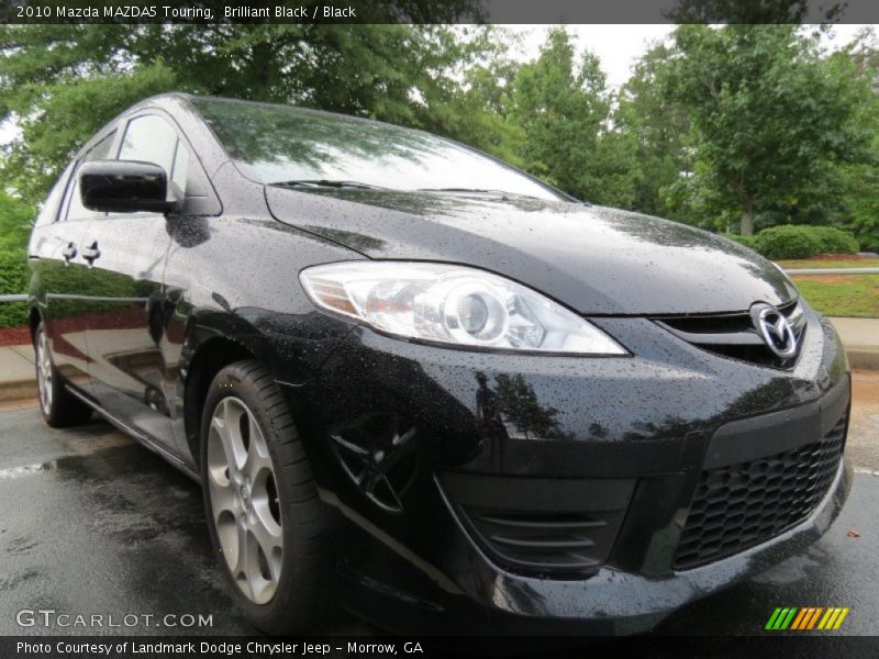 Brilliant Black / Black 2010 Mazda MAZDA5 Touring