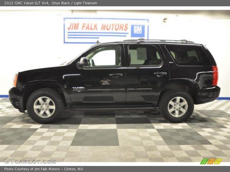 Onyx Black / Light Titanium 2012 GMC Yukon SLT 4x4