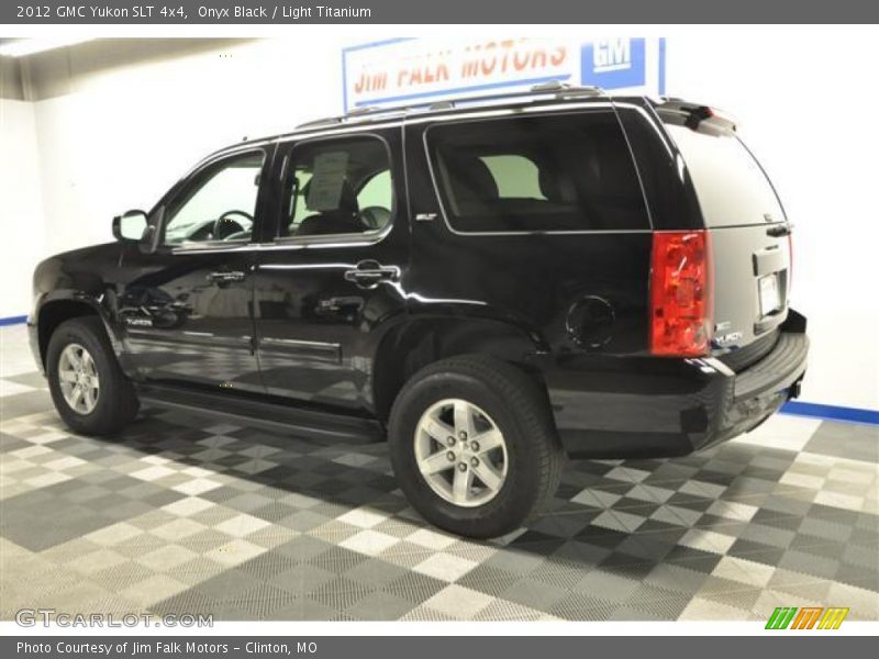 Onyx Black / Light Titanium 2012 GMC Yukon SLT 4x4