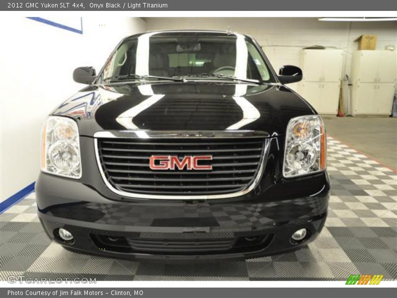 Onyx Black / Light Titanium 2012 GMC Yukon SLT 4x4
