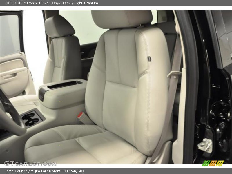 Onyx Black / Light Titanium 2012 GMC Yukon SLT 4x4
