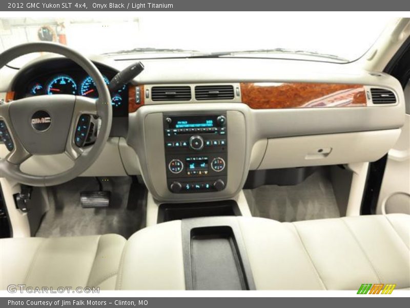 Onyx Black / Light Titanium 2012 GMC Yukon SLT 4x4