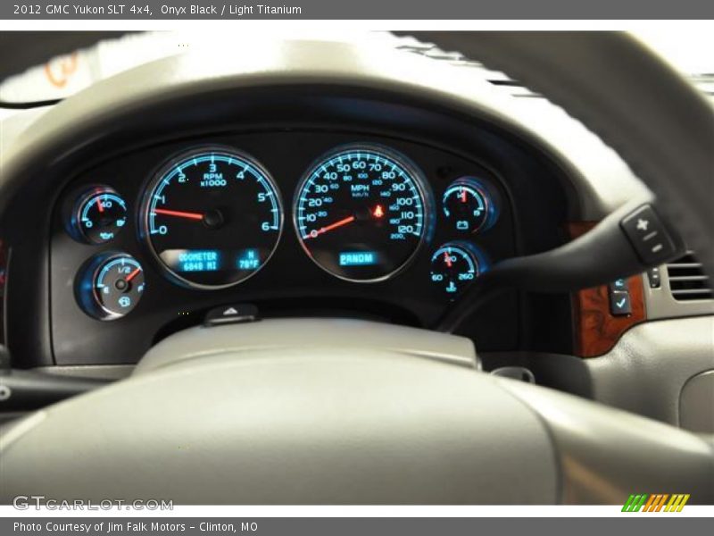 Onyx Black / Light Titanium 2012 GMC Yukon SLT 4x4