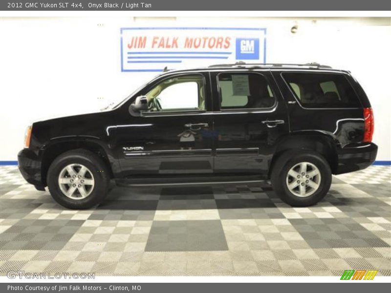 Onyx Black / Light Tan 2012 GMC Yukon SLT 4x4