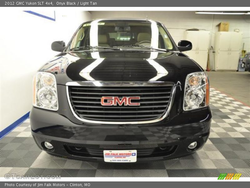 Onyx Black / Light Tan 2012 GMC Yukon SLT 4x4
