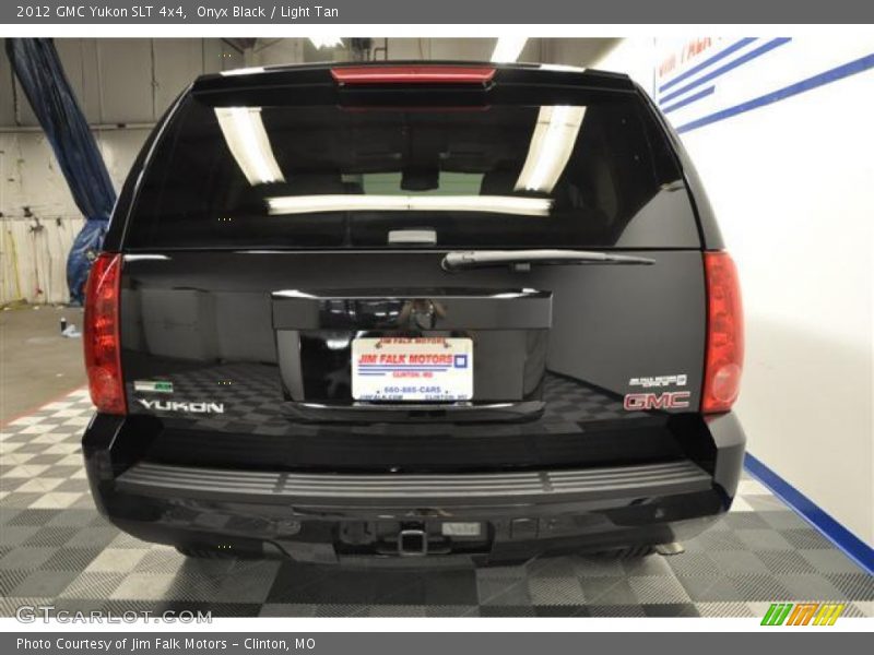 Onyx Black / Light Tan 2012 GMC Yukon SLT 4x4