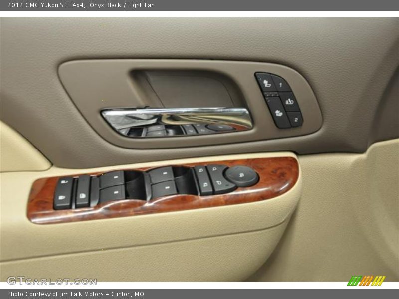 Onyx Black / Light Tan 2012 GMC Yukon SLT 4x4