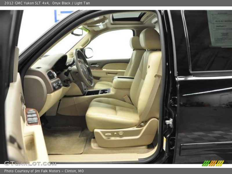 Onyx Black / Light Tan 2012 GMC Yukon SLT 4x4