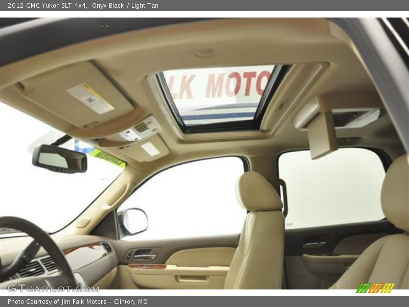 Onyx Black / Light Tan 2012 GMC Yukon SLT 4x4