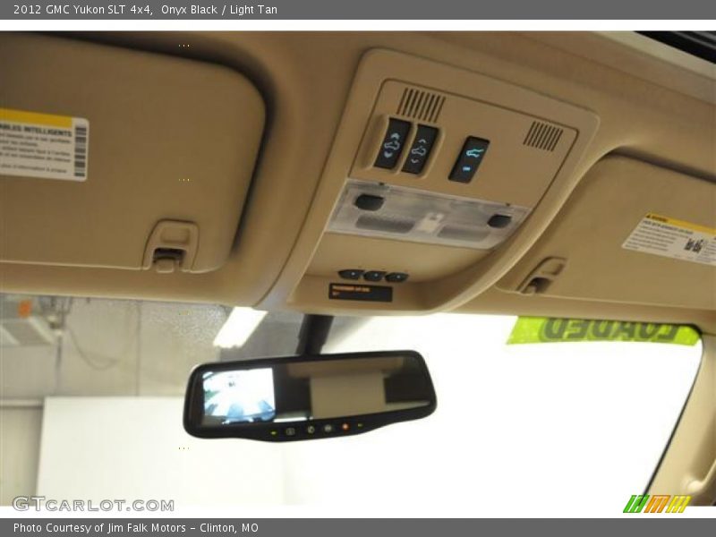 Onyx Black / Light Tan 2012 GMC Yukon SLT 4x4