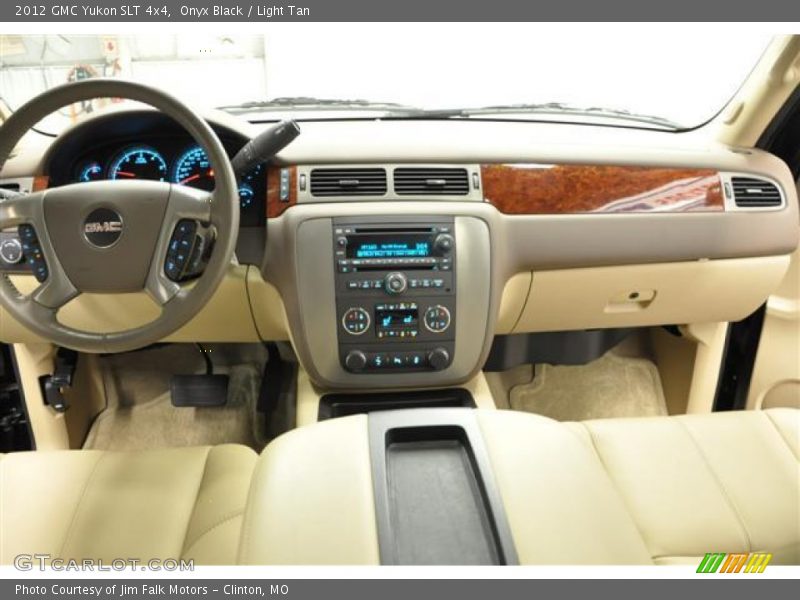 Onyx Black / Light Tan 2012 GMC Yukon SLT 4x4