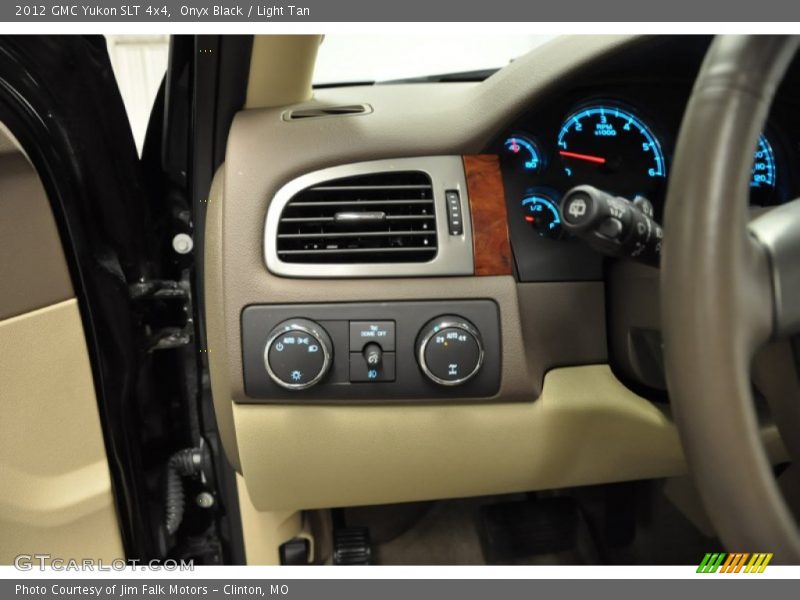 Onyx Black / Light Tan 2012 GMC Yukon SLT 4x4