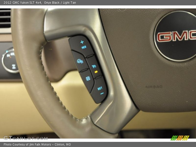 Onyx Black / Light Tan 2012 GMC Yukon SLT 4x4