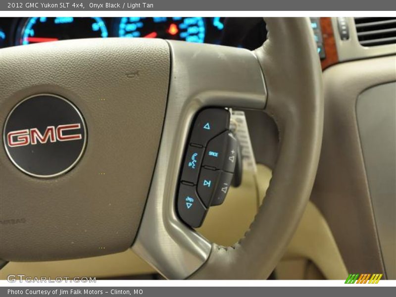Onyx Black / Light Tan 2012 GMC Yukon SLT 4x4