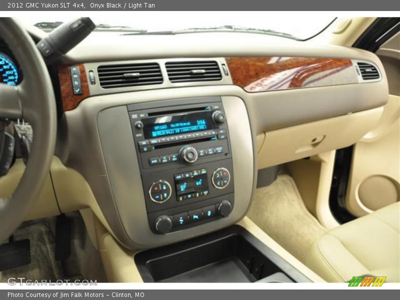 Onyx Black / Light Tan 2012 GMC Yukon SLT 4x4